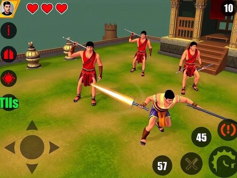 Heroic Indian Gladiators Gameplay Screenshot